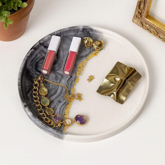 Luxury Makeup Organizer Tray with Stand | Fankaarlok