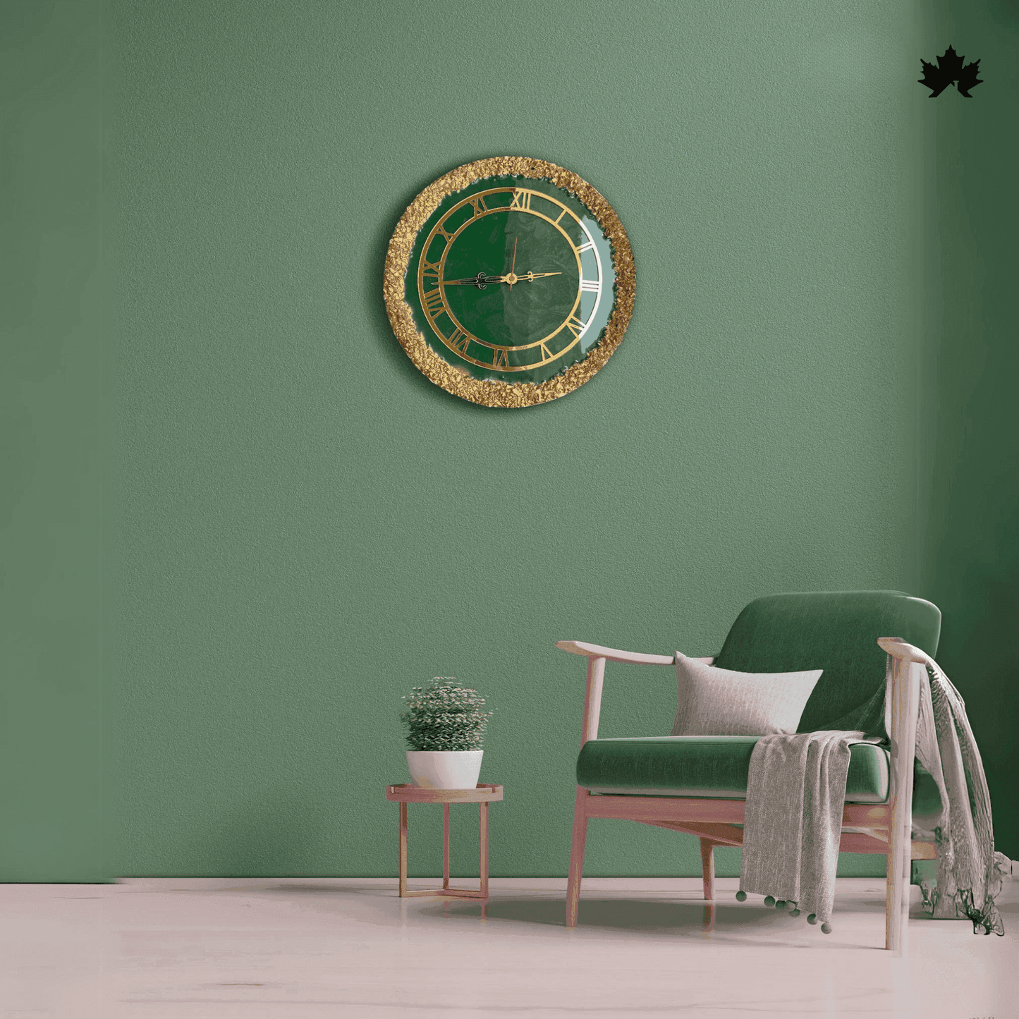 Verdant Majesty - Luxurious Handcrafted Art | Fankaarlok