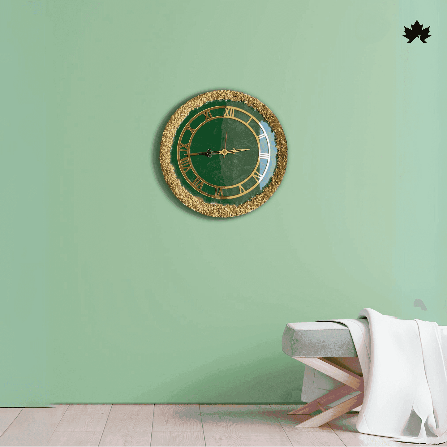 Verdant Majesty - Luxurious Handcrafted Art | Fankaarlok