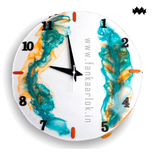Zephyr Tides - Contemporary Wall Clock | Fankaarlok