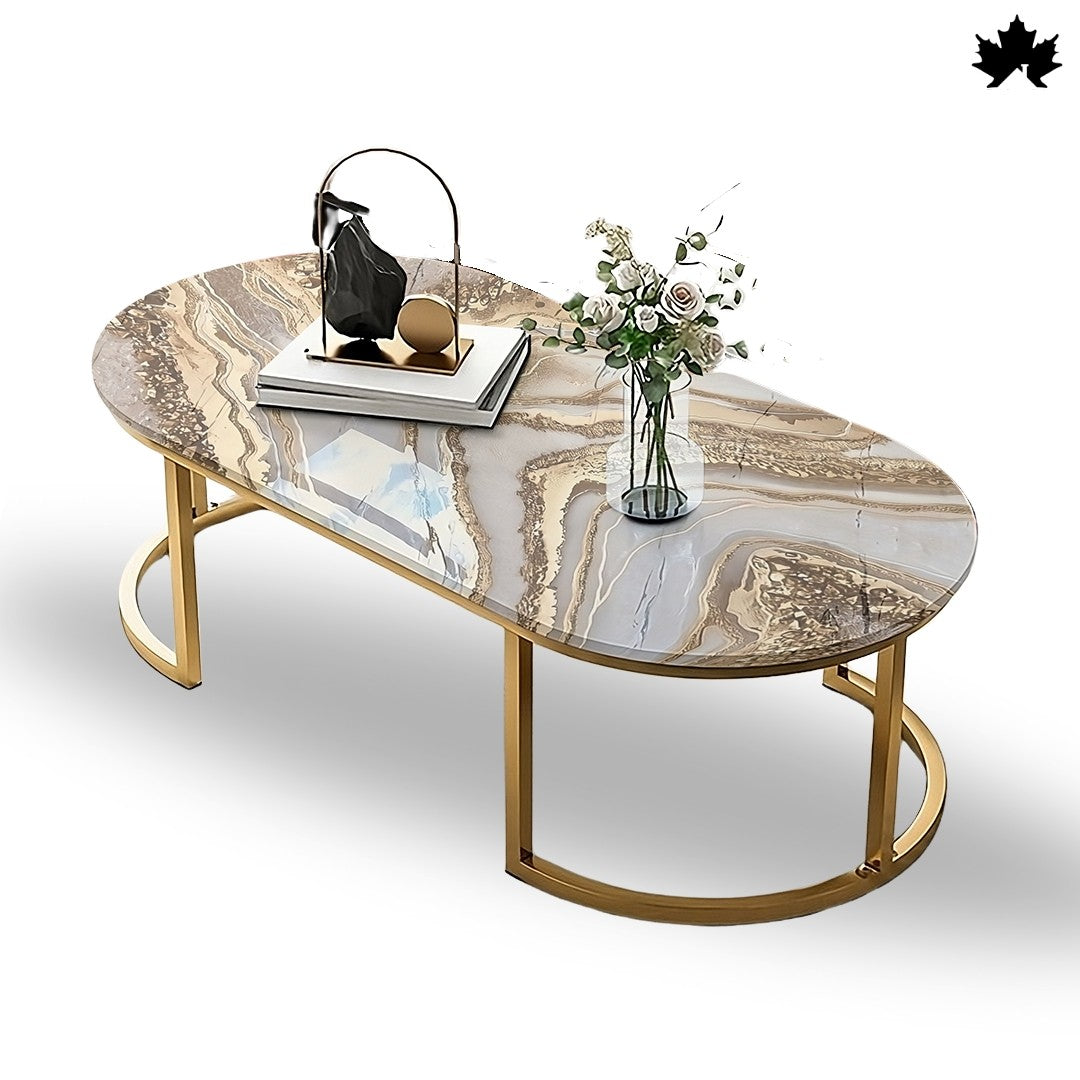 Marble Luxe Table – Luxury Center Table in Panchkula | Fankaarlok