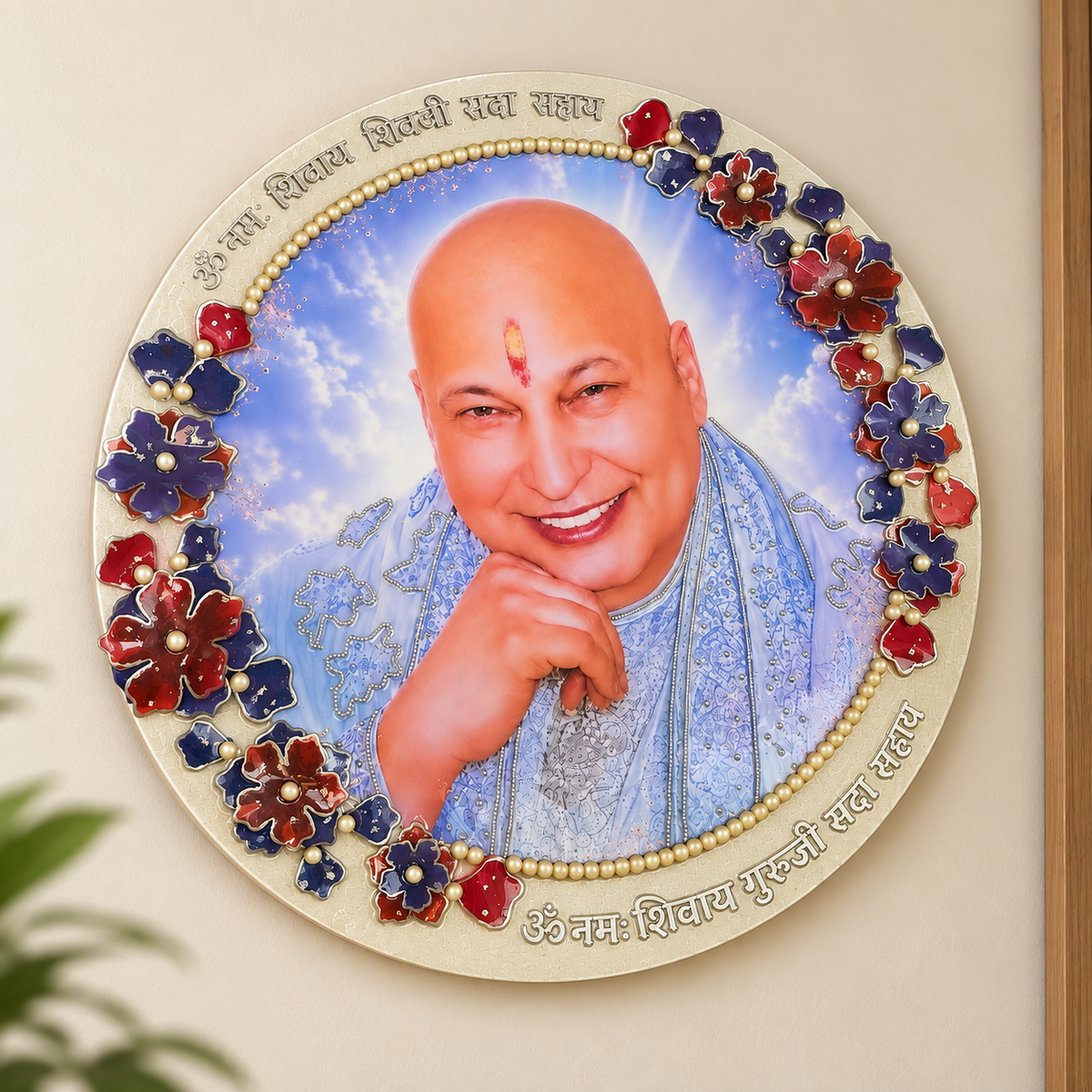 Guru Ji Swaroop handmade resin photo frame Design 3 – Fankaarlok
