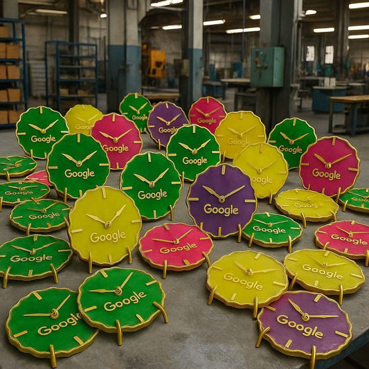 Emerald Grace Desk Clock – Unique Corporate Gifts Online | Fankaarlok