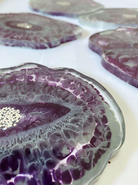 Modern Luxury Serving Set | Designer Tray with Coasters - Fankaarlok