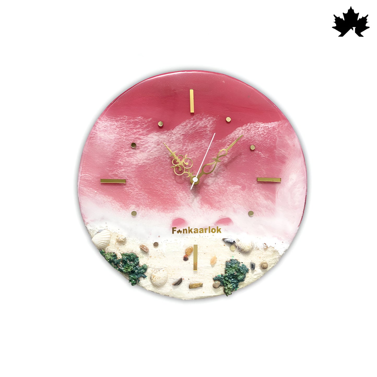 Coral Sands - Unique Decorative Clock | Fankaarlok
