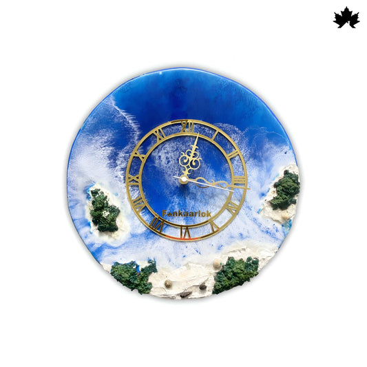 Ocean Wave - Nature Inspired Clock | Fankaarlok - Fankaarlok