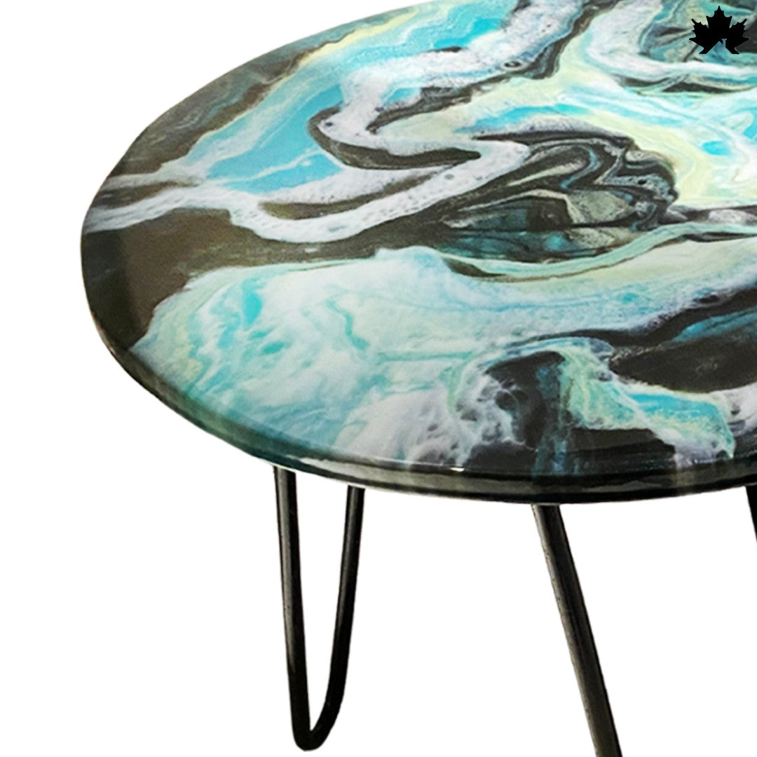 Aurora Swirl – Stylish Coffee Table for Living Room | Fankaarlok