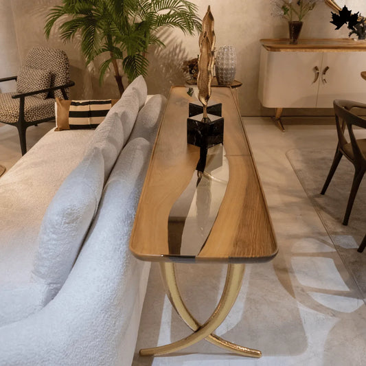 Luxury Sofa Back Console Table – Modern Designer Console | Fankaarlok