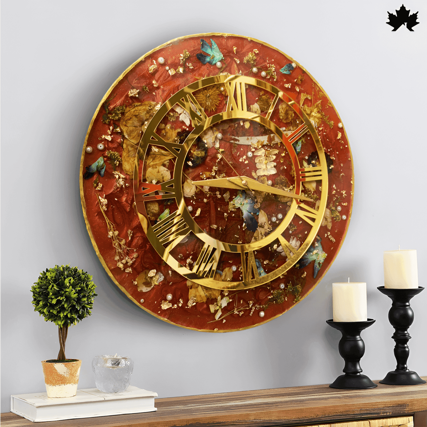 Verdant Majesty - Luxurious Handcrafted Art | Fankaarlok