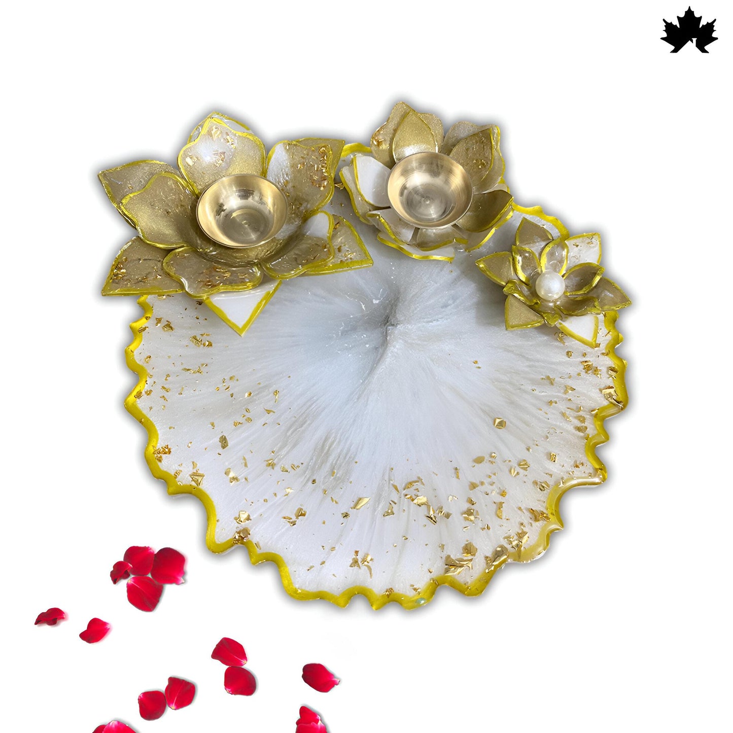 Lotus Radiance – Customized Pooja Thali Online | Fankaarlok