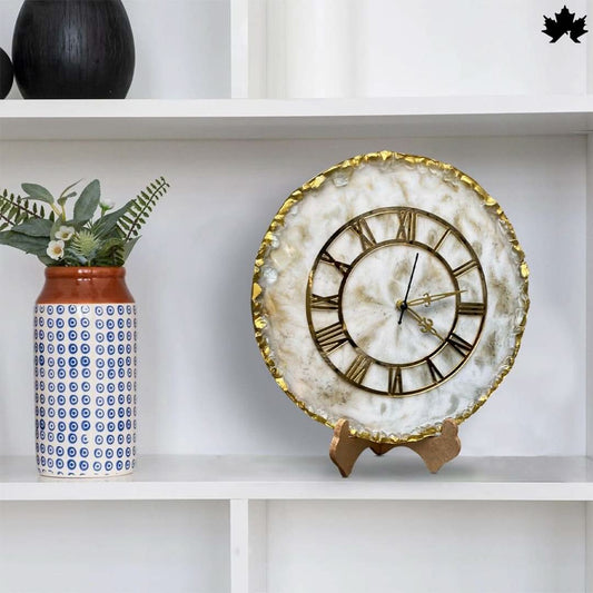 Imperial Marble Luxury Desk Clock India | Fankaarlok