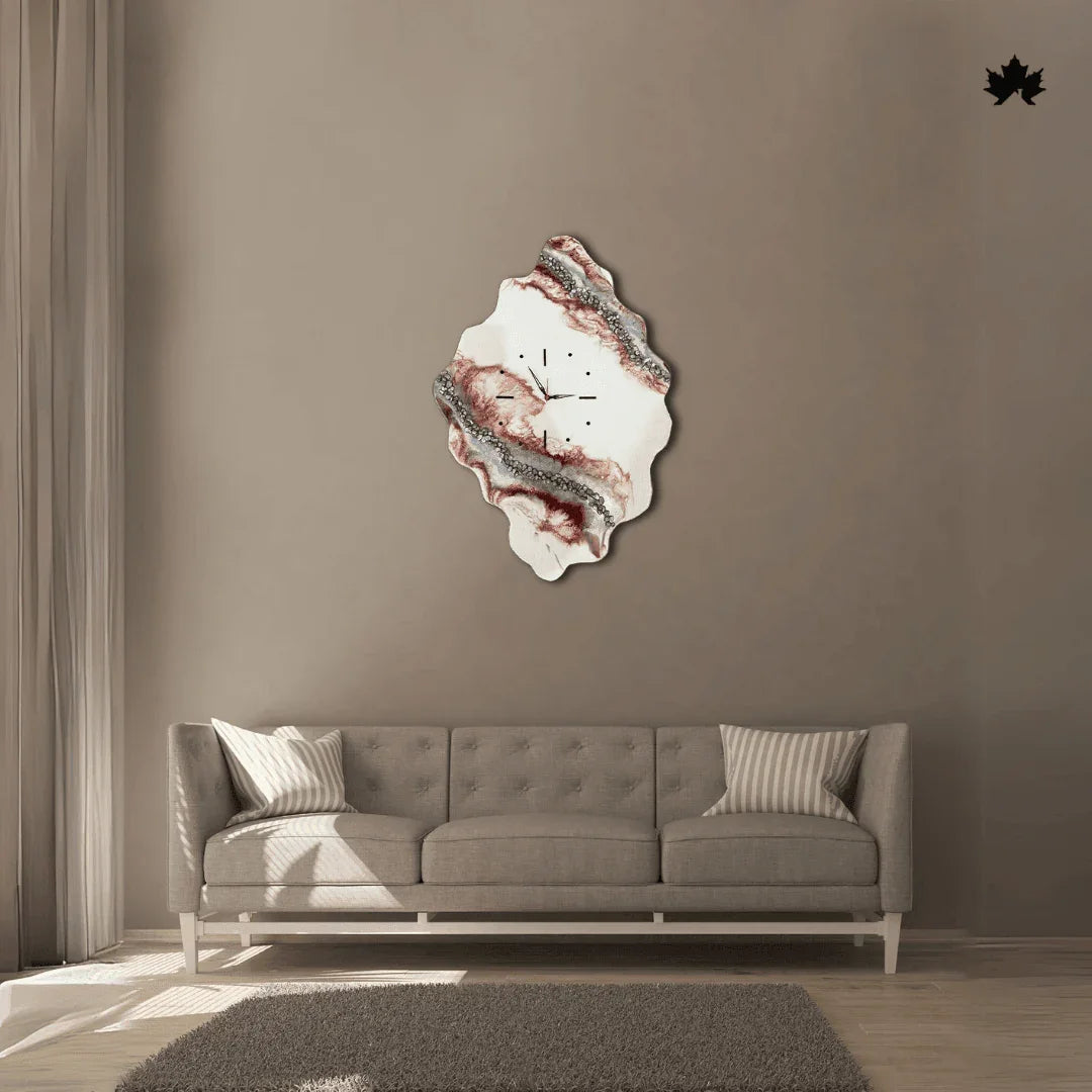 Ethereal Geode - Smart Wall Clock | Fankaarlok - Fankaarlok
