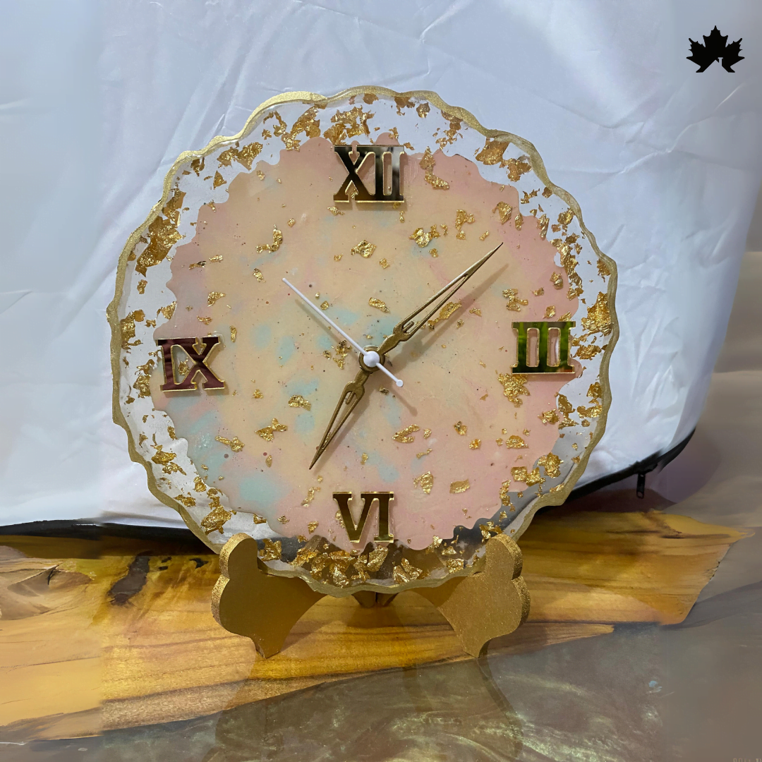 Blush Elegance - Designer Table Clock | Fankaarlok