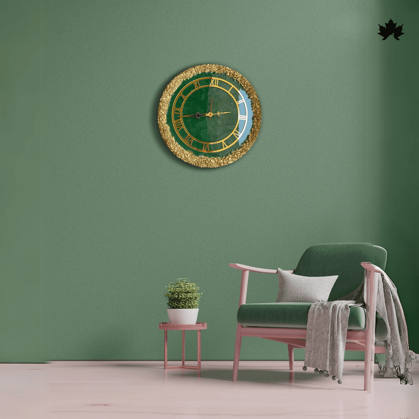 Verdant Majesty - Luxurious Handcrafted Art | Fankaarlok