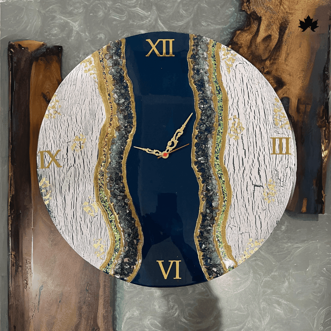 Midnight Cascade - Living Room Clock | Fankaarlok - Fankaarlok
