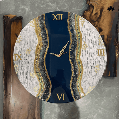 Midnight Cascade - Living Room Clock | Fankaarlok - Fankaarlok