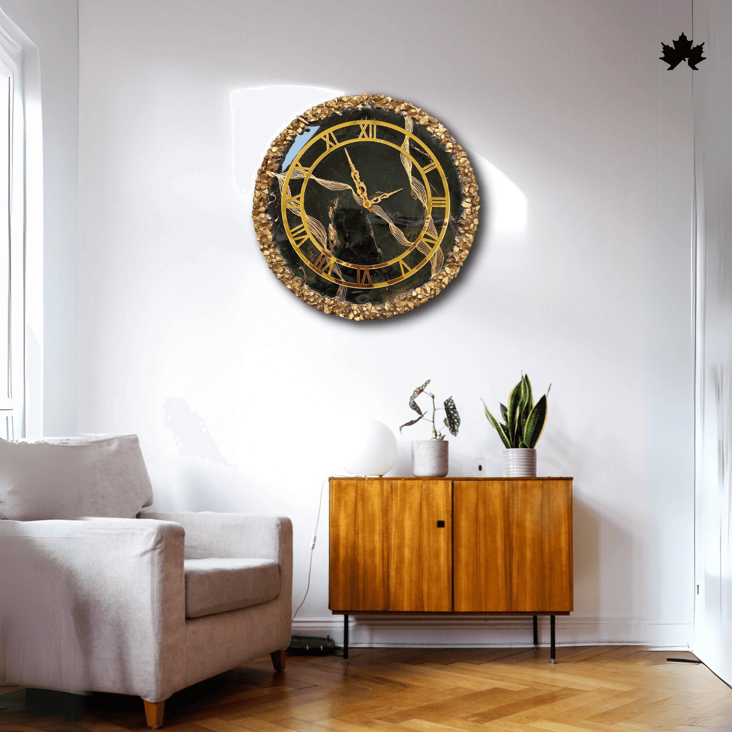 Verdant Majesty - Luxurious Handcrafted Art | Fankaarlok