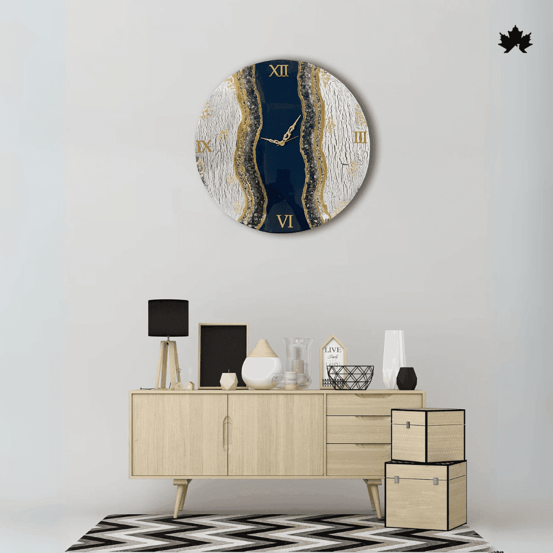 Midnight Cascade - Living Room Clock | Fankaarlok - Fankaarlok