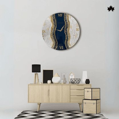 Midnight Cascade - Living Room Clock | Fankaarlok - Fankaarlok