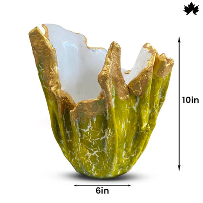 Golden Verde Luxe – Premium Desk Planter for Office | Fankaarlok