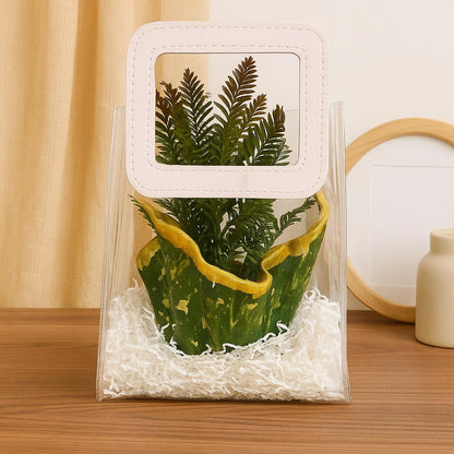 Indoor Plant Gift Hamper | Designer Planter with Faux Greenery