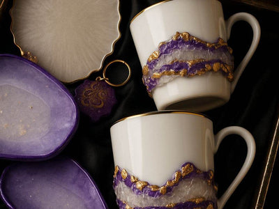 Corporate Mug and Coaster Hamper | Luxury Gift Set with Desk Trays & Accessories - Fankaarlok