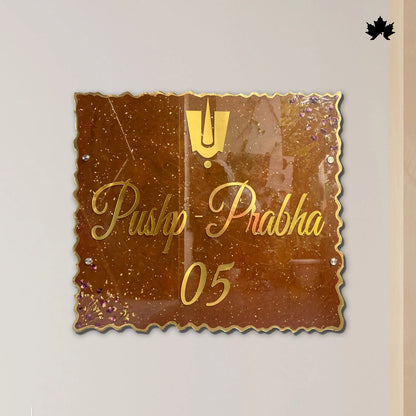 Stylish Name Board for Villa | Luxury Custom Nameplate