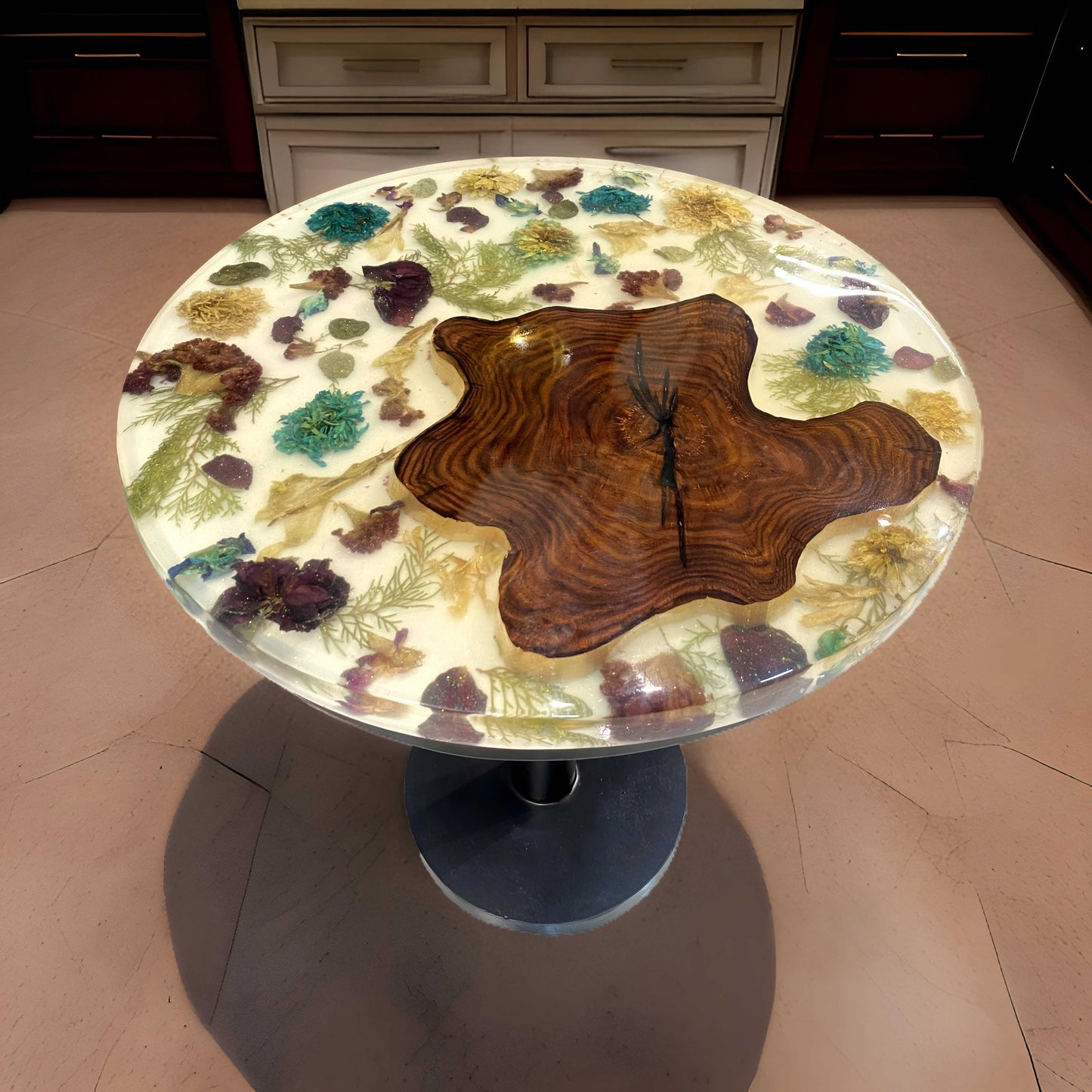 Bloomwood Epoxy Table – Unique Coffee Table Design | Fankaarlok
