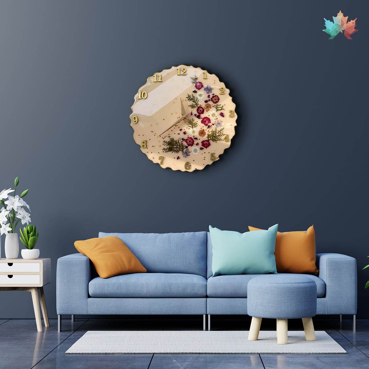 Blossom Serenity - Luxury Timepieces For Home | Fankaarlok - Fankaarlok