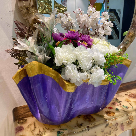 Royal Amethyst Bloom – Buy Large Indoor Planter Online | Fankaarlok