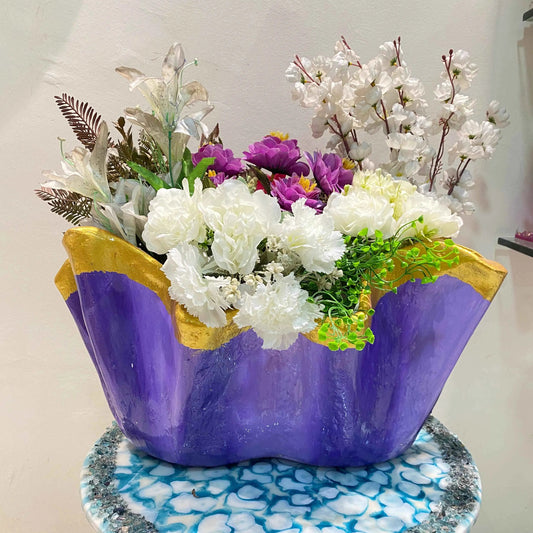 Royal Amethyst Bloom – Buy Large Indoor Planter Online | Fankaarlok