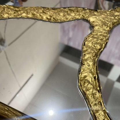 Kintsugi Luxe Panel – Resin Luxury Designer Mirror | Fankaarlok