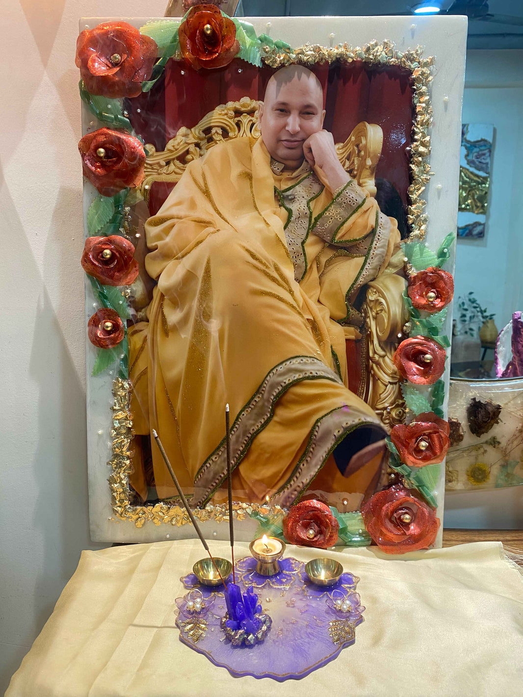 Jai Guru Ji Swaroop — Handcrafted Spiritual Frames & Decor | Fankaarlok