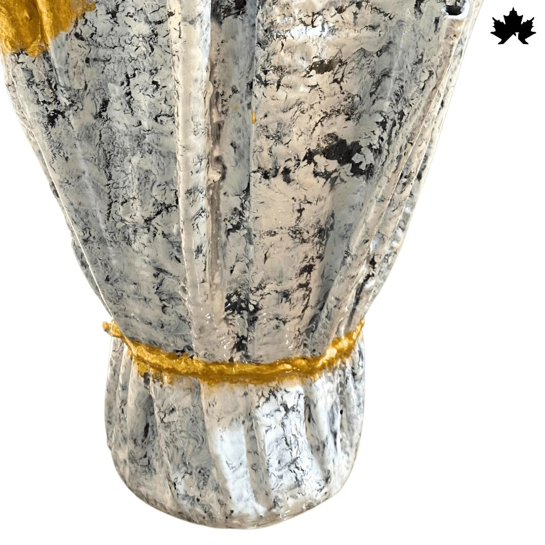 Crimson Elegance – Handcrafted Decorative Planter | Fankaarlok