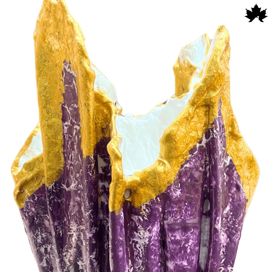 Royal Amethyst Glow – Unique Indoor Plant Pot for Home | Fankaarlok