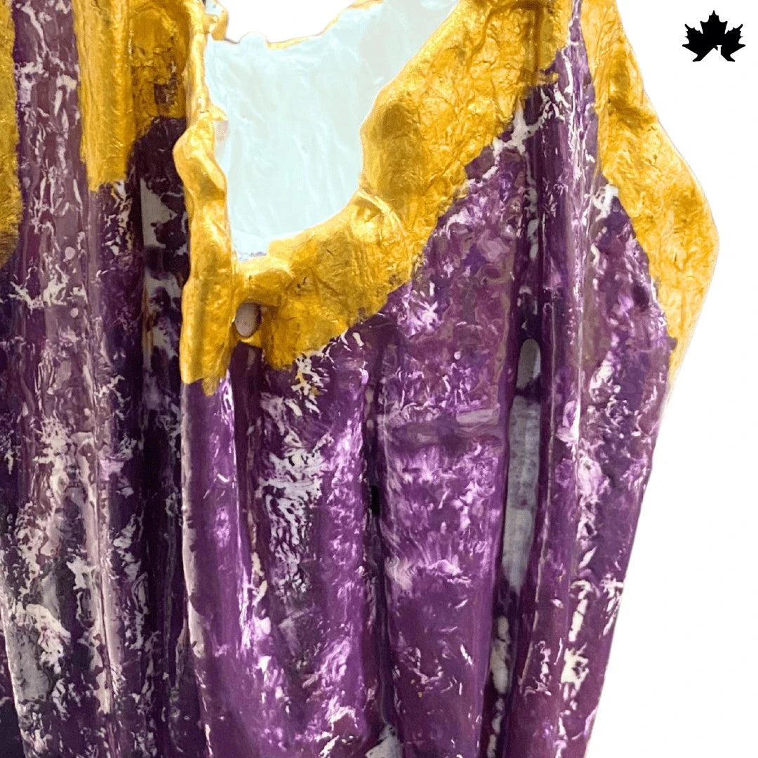 Royal Amethyst Glow – Unique Indoor Plant Pot for Home | Fankaarlok