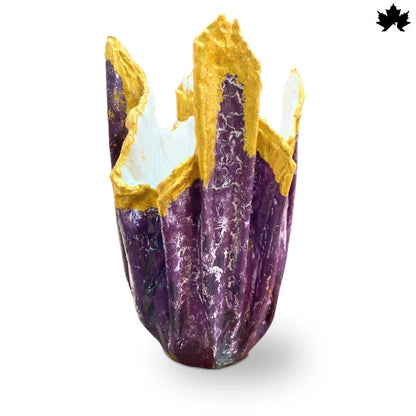 Royal Amethyst Glow – Unique Indoor Plant Pot for Home | Fankaarlok