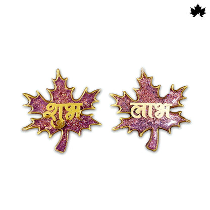 Maple Glow Shubh Labh - Radiant Festive Decorations