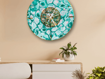 Aquatic Elegance – Unique Decorative Clock | Fankaarlok - Fankaarlok