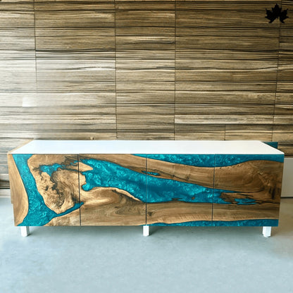 Unique Cabinet Design – Luxury Wood & Resin Storage Cabinet | Fankaarlok