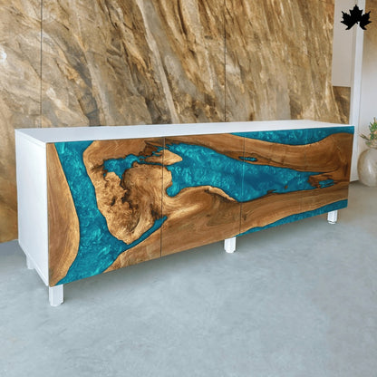 Unique Cabinet Design – Luxury Wood & Resin Storage Cabinet | Fankaarlok