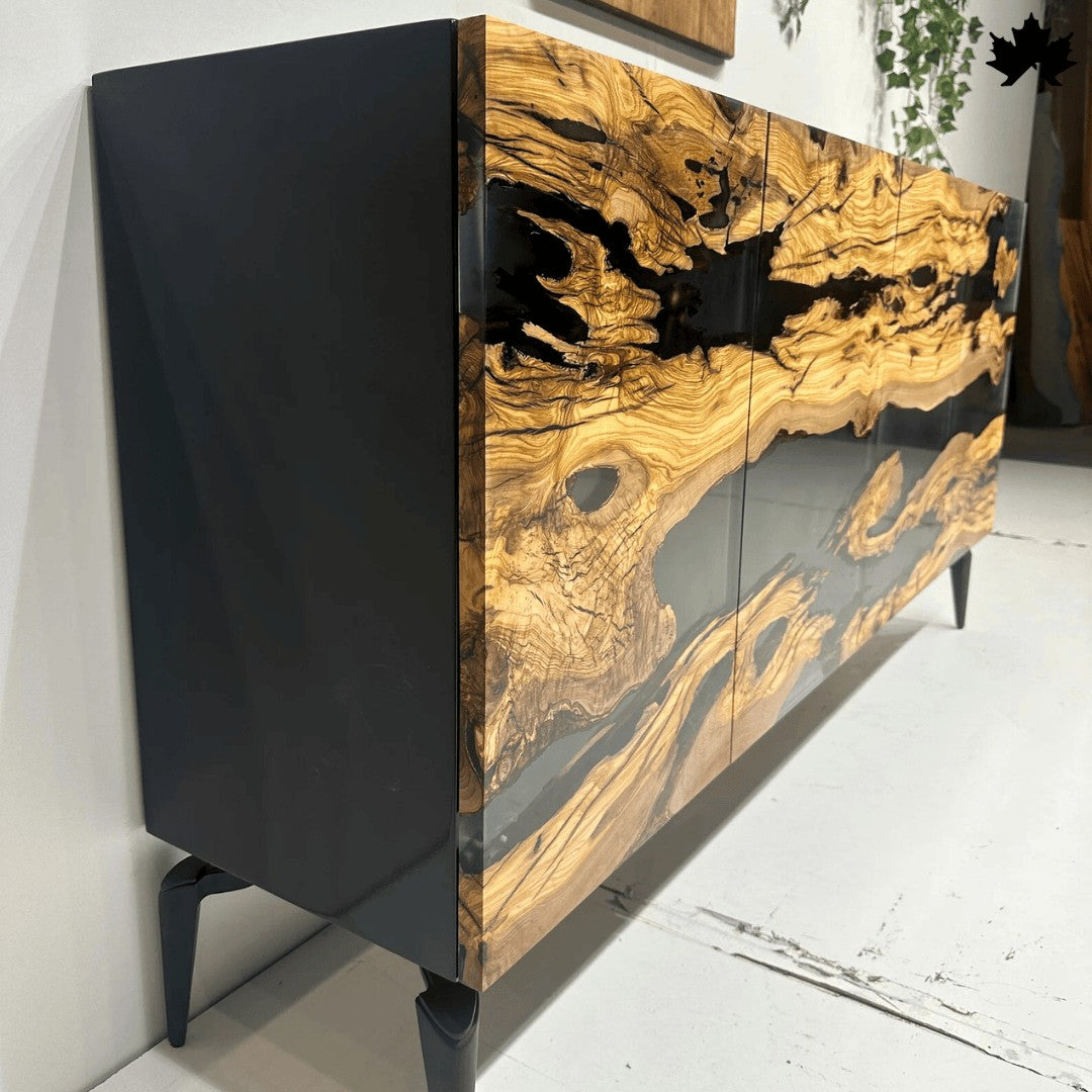 Cabinet for Home Decor – Premium Wood & Resin Storage Cabinet | Fankaarlok