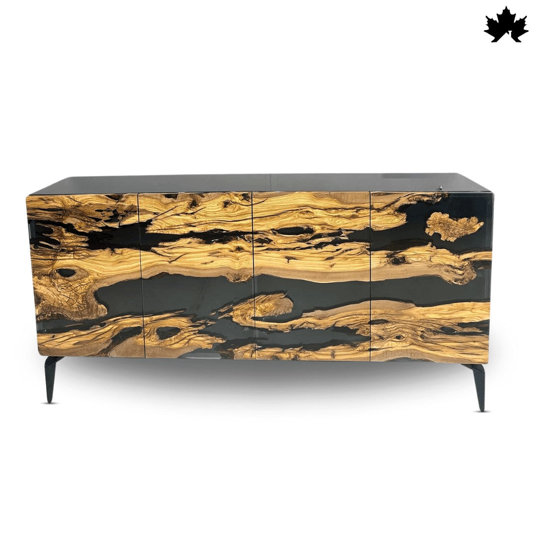 Cabinet for Home Decor – Premium Wood & Resin Storage Cabinet | Fankaarlok