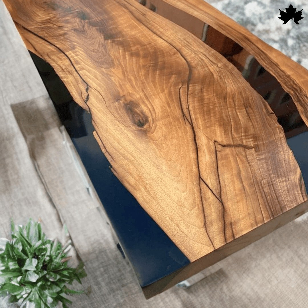 Sofa Back Console Table – Modern Resin & Solid Wood Hallway Unit | Fankaarlok