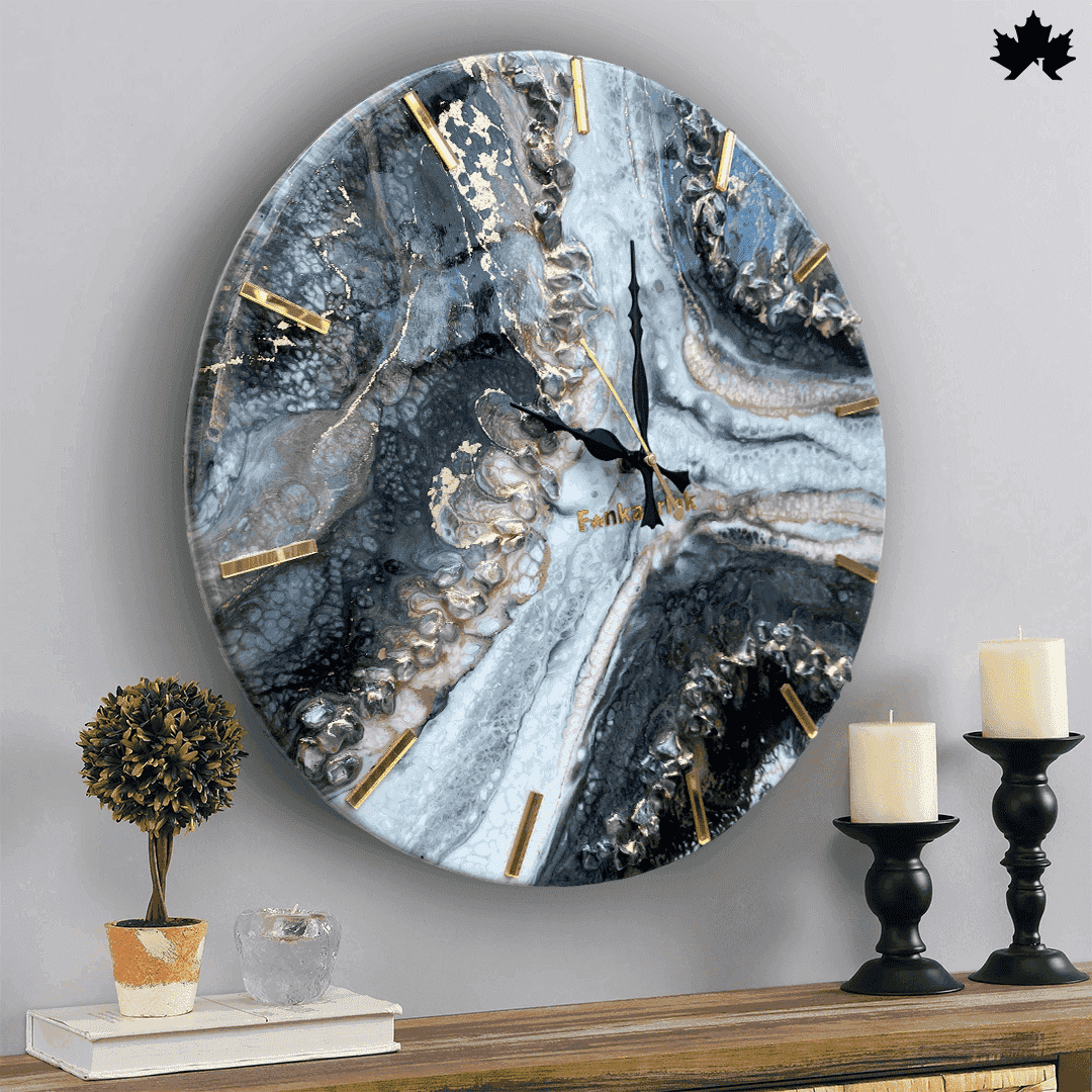 Timeless Elegance Clock- Handcrafted Wall Clock  for Stylish Interiors