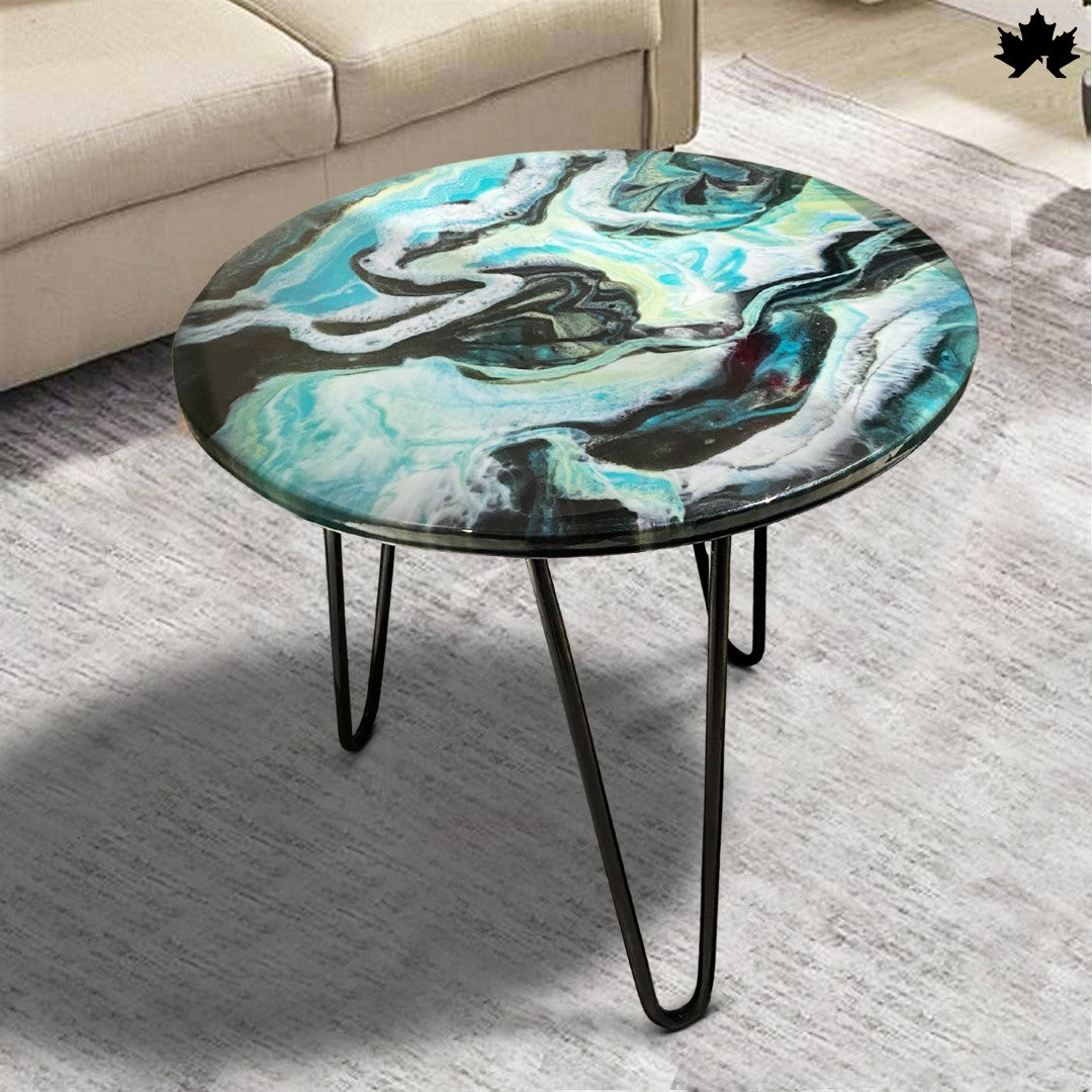 Aurora Swirl – Stylish Coffee Table for Living Room | Fankaarlok