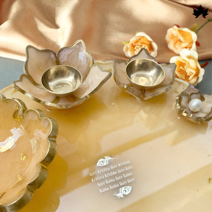 Buy Pooja Thali Online India | Luxury Designer Pooja Thali with Bowls