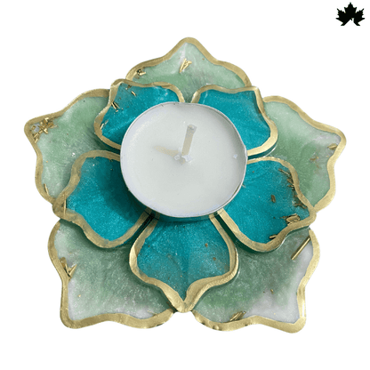 Aqua Wave Essence- Set of 6 Diya Holder