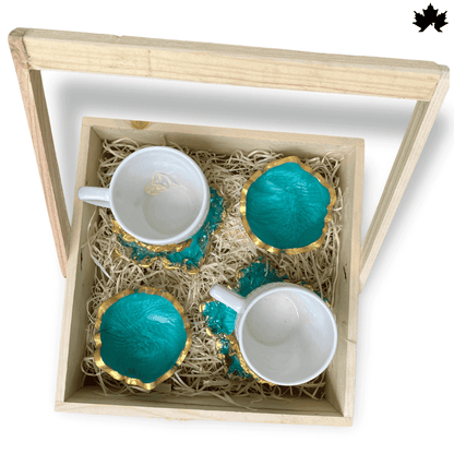 Designer cup set — gift box packaging