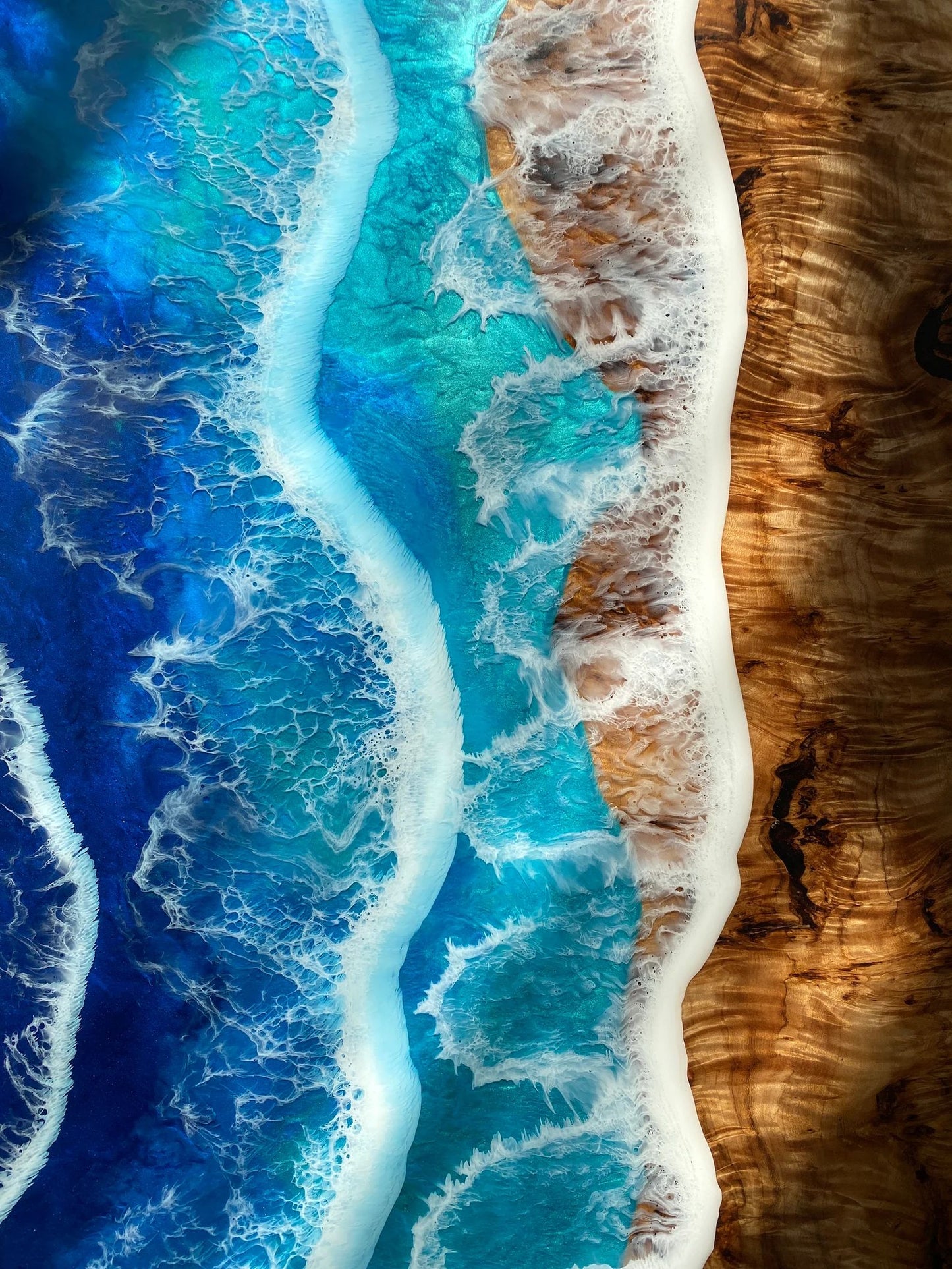 Tidal Shores Luxe – Ocean Inspired Resin Furniture India | Fankaarlok